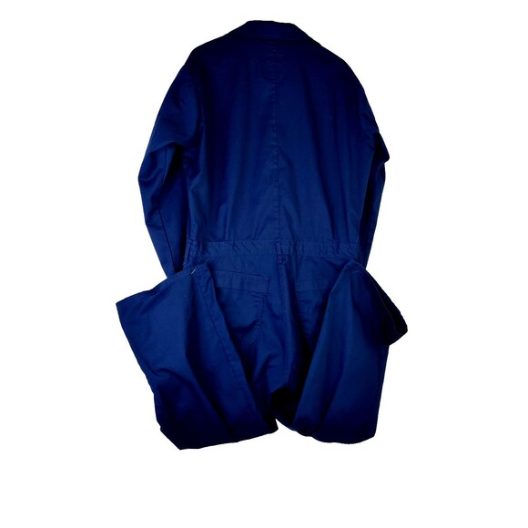 U S Nany Blue Utility Coveralls 48L Workwear Jumpsuit Mechanic Boiler Suit - Picture 8 of 12
